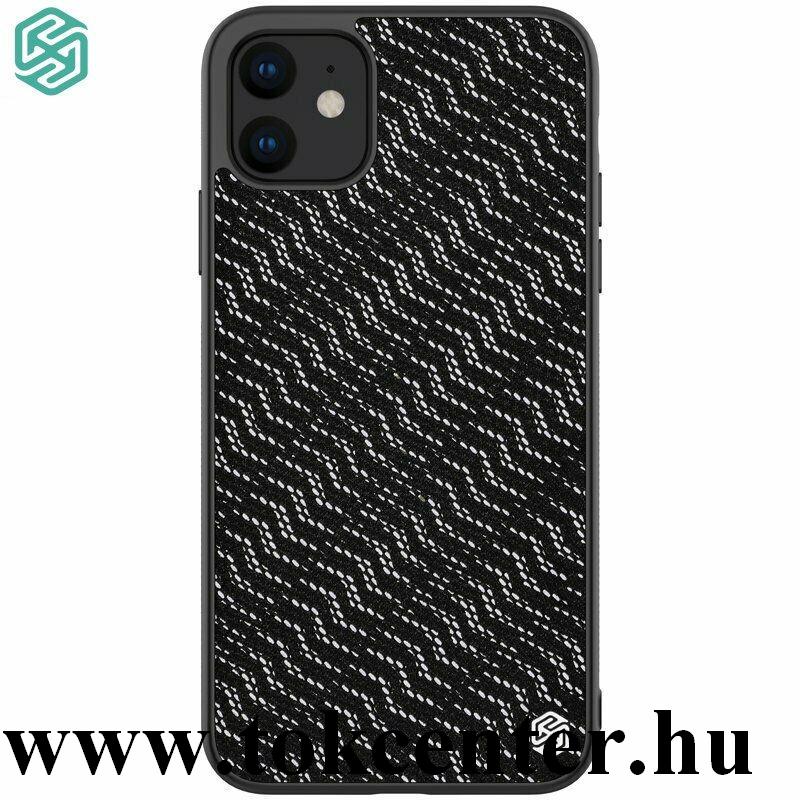 Apple iPhone 11 NILLKIN TWINKLE szilikon telefonvédő (közepesen ütésálló, műanyag hátlap, csillogó) EZÜST