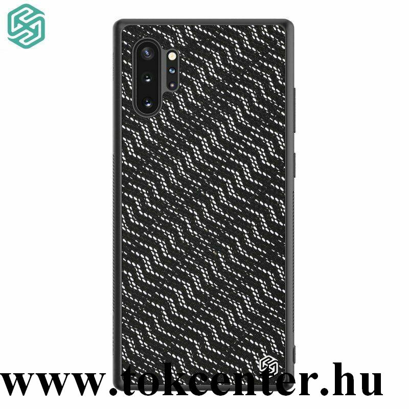 Samsung Galaxy Note 10 Plus (SM-N975F) NILLKIN TWINKLE szilikon telefonvédő (közepesen ütésálló, műanyag hátlap, csillogó) EZÜST