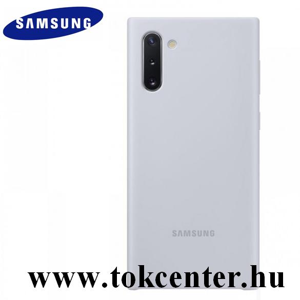 Samsung Galaxy Note 10 (SM-N970F) Műanyag telefonvédő (szilikon betét) EZÜST (EF-PN970TSEG)