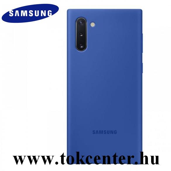 Samsung Galaxy Note 10 (SM-N970F) Műanyag telefonvédő (szilikon betét) KÉK (EF-PN970TLEG)