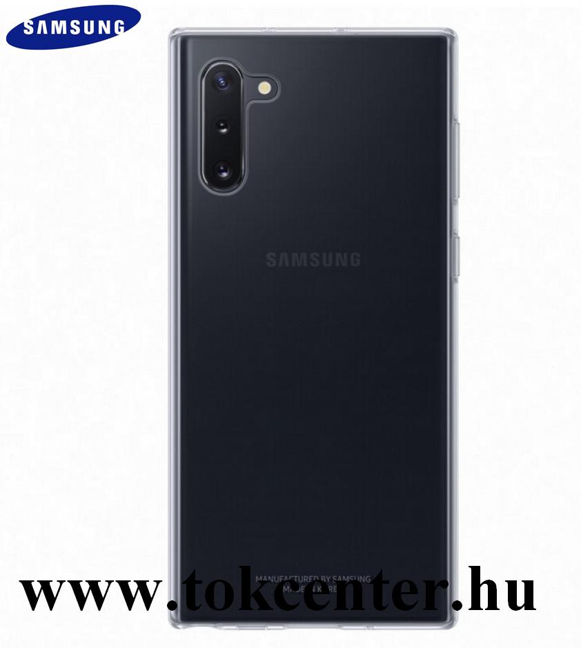 Samsung Galaxy Note 10 (SM-N970F) Műanyag telefonvédő ÁTLÁTSZÓ (EF-QN970TTEG)