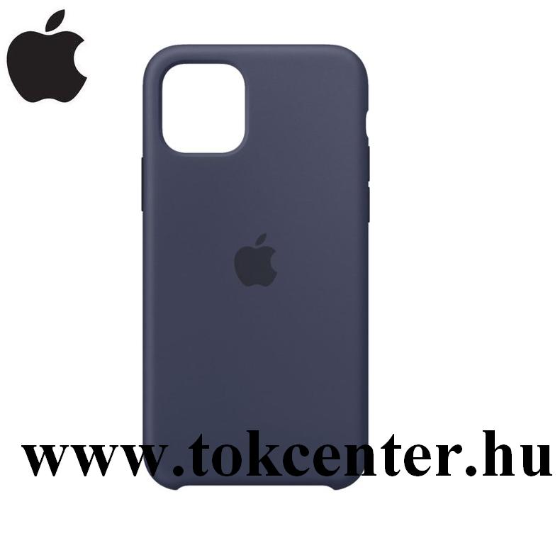 Apple iPhone 11 Pro Szilikon telefonvédő ÉJKÉK (MWYJ2ZM/A)