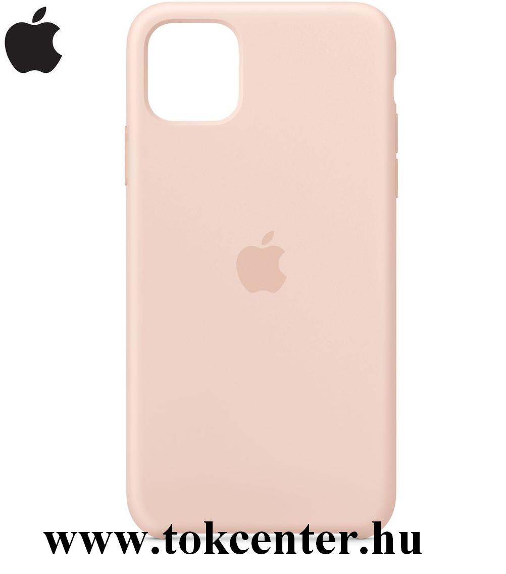 Apple iPhone 11 Pro Max Szilikon telefonvédő RÓZSAKVARC (MWYY2ZM/A)