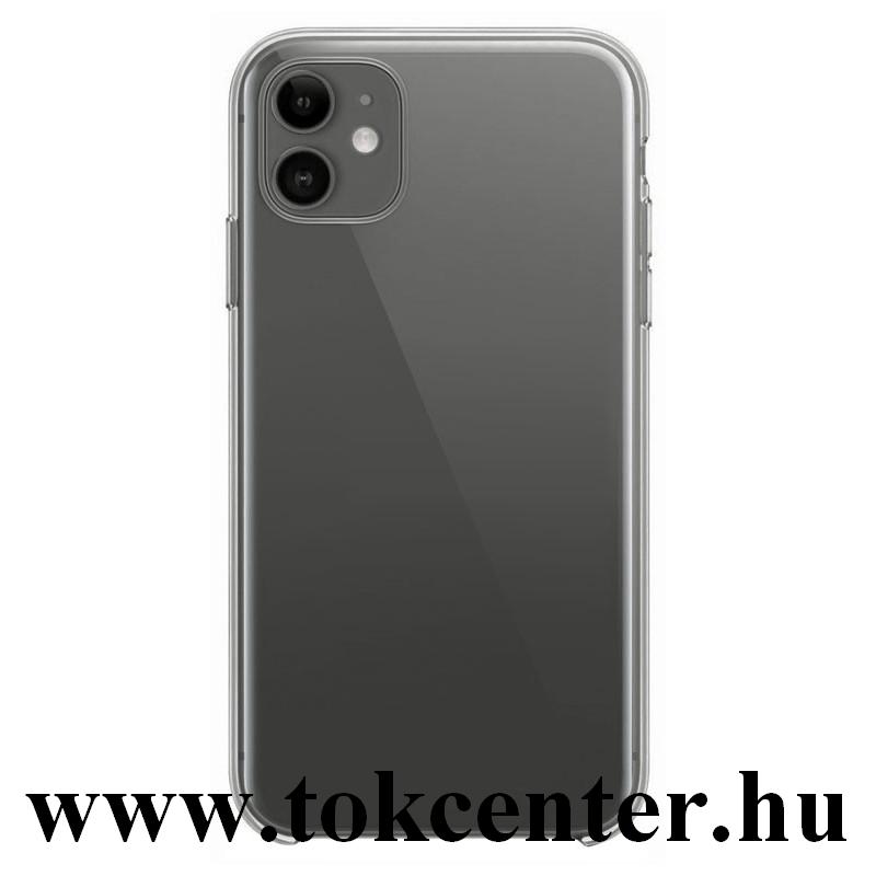 Apple iPhone 11 4-OK szilikon telefonvédő (ultravékony) ÁTLÁTSZÓ