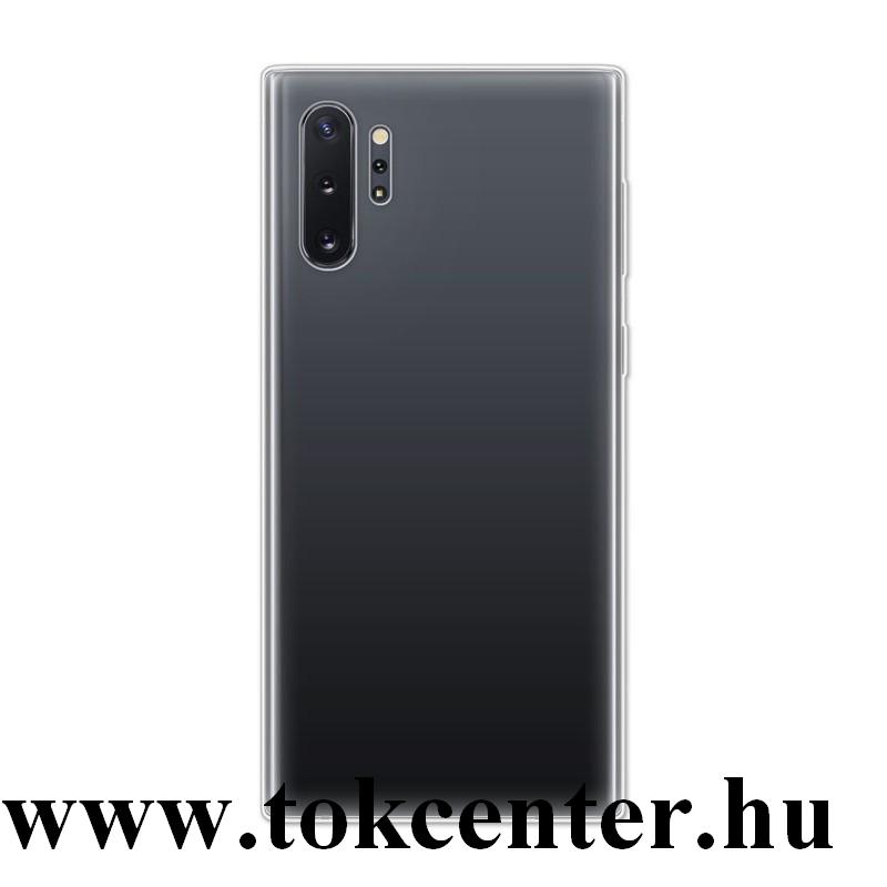Samsung Galaxy Note 10 Plus (SM-N975F) 4-OK szilikon telefonvédő (ultravékony) ÁTLÁTSZÓ