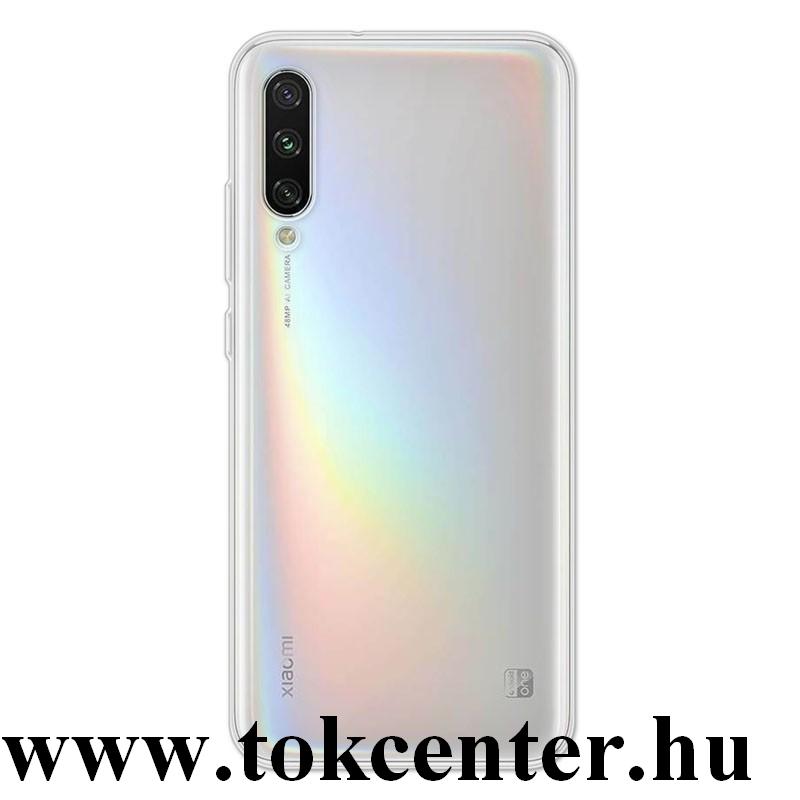 Xiaomi Mi A3 (Mi CC9e) 4-OK szilikon telefonvédő (ultravékony) ÁTLÁTSZÓ