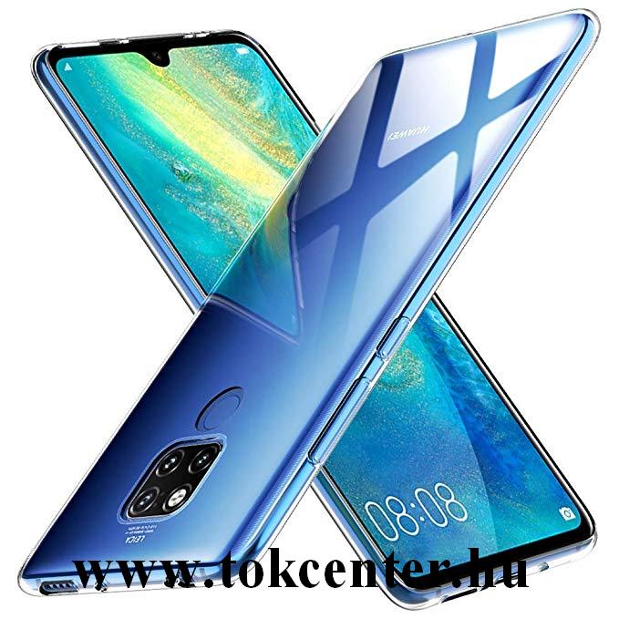 Huawei Mate 20X 5G Szilikon telefonvédő (ultravékony) ÁTLÁTSZÓ