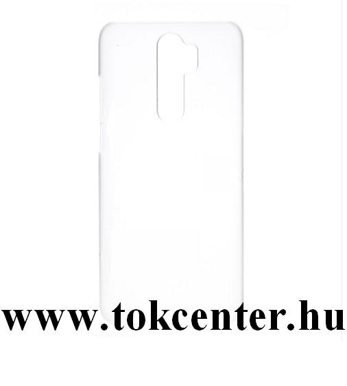 Xiaomi Redmi Note 8 Pro Műanyag telefonvédő (gumírozott) ÁTLÁTSZÓ