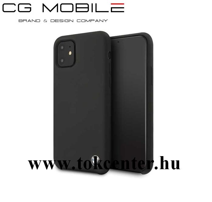Apple iPhone 11 BMW SIGNATURE szilikon telefonvédő (ultravékony) FEKETE