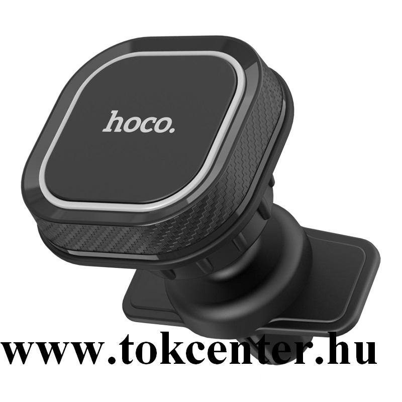 HOCO CA52 autós tartó (szellőzőre, 360°-ban forgatható, mágneses) FEKETE