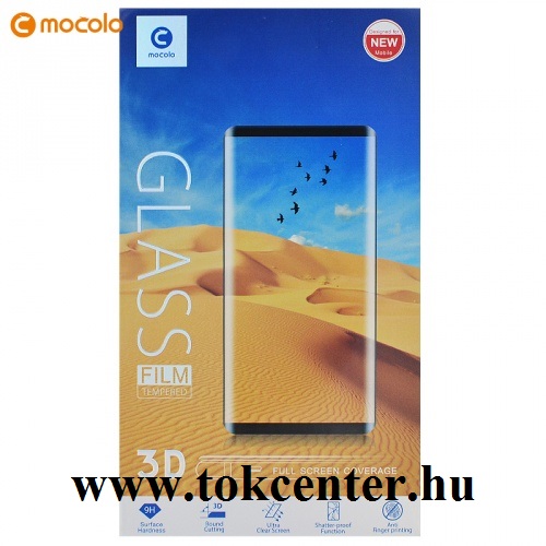 Sony Xperia 5 (J9210) MOCOLO képernyővédő üveg (3D full cover, full glue, íves, karcálló, 9H) ÁTLÁTSZÓ