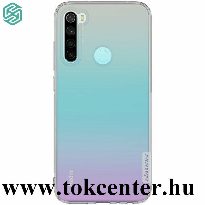 Xiaomi Redmi Note 8 NILLKIN NATURE szilikon telefonvédő (0.6 mm, ultravékony) SZÜRKE