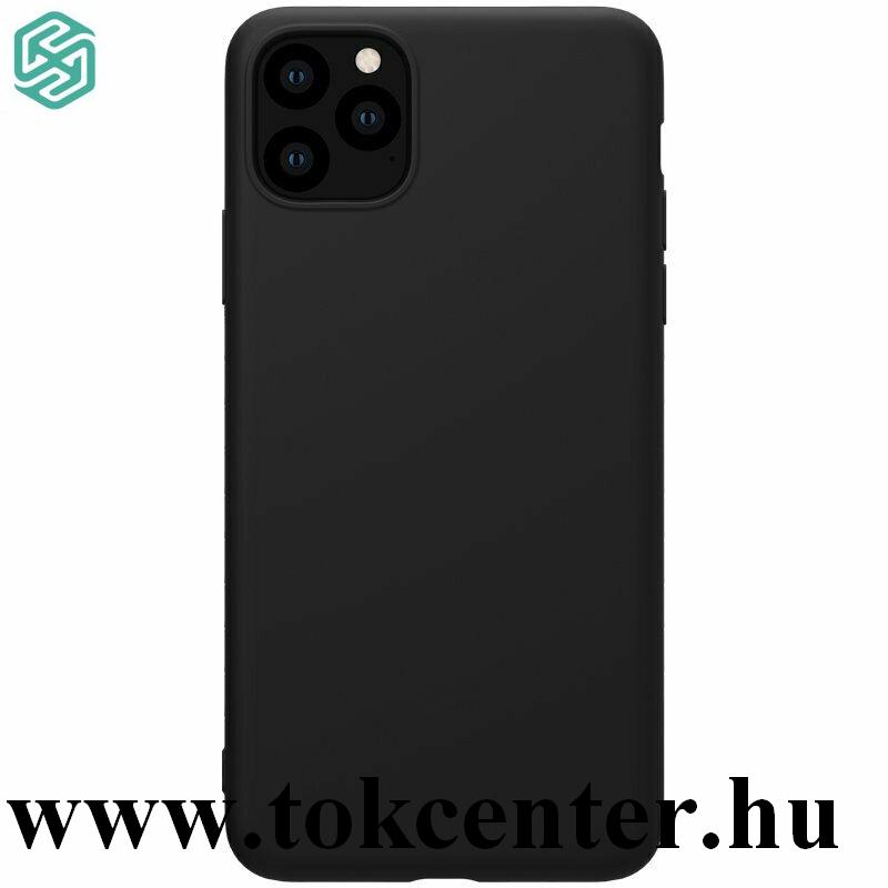 Apple iPhone 11 Pro NILLKIN RUBBER WRAPPED szilikon telefonvédő (gumírozott) FEKETE