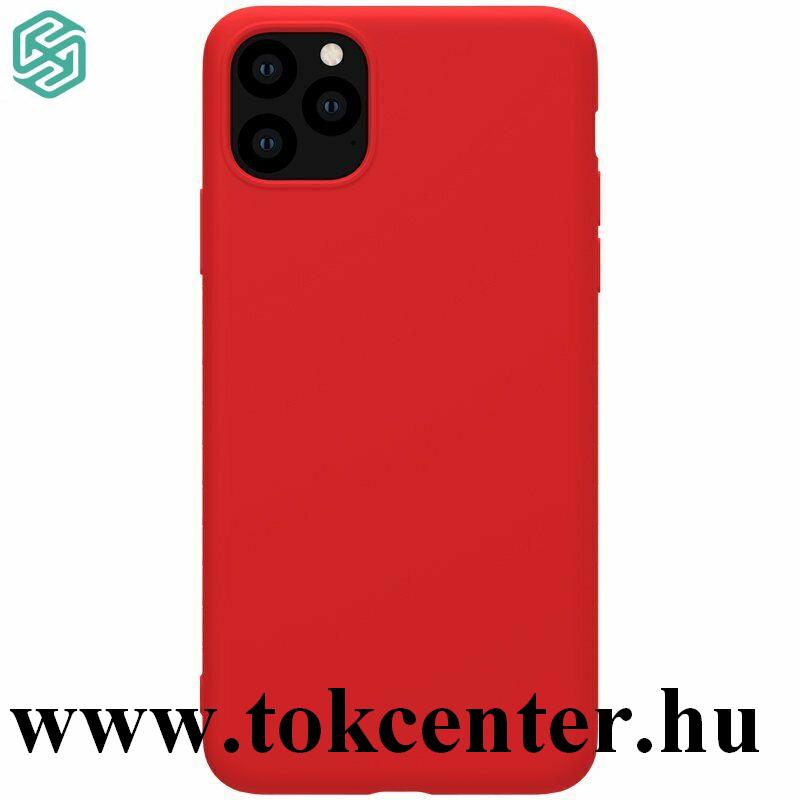 Apple iPhone 11 Pro NILLKIN RUBBER WRAPPED szilikon telefonvédő (gumírozott) PIROS