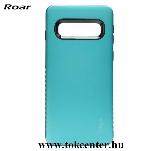 Samsung Galaxy Note 10 (SM-N970F) ROAR RICO ARMOR szilikon telefonvédő (közepesen ütésálló, műanyag hátlap, matt) VILÁGOSKÉK