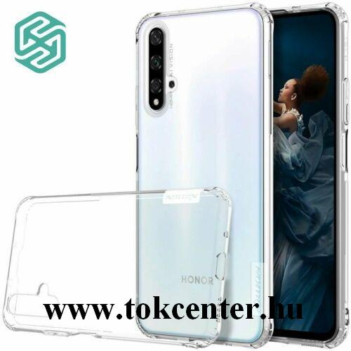 Honor 20 / Huawei Nova 5T NILLKIN NATURE szilikon telefonvédő (közepesen ütésálló, légpárnás sarok, 0.6 mm, ultravékony) ÁTLÁTSZÓ