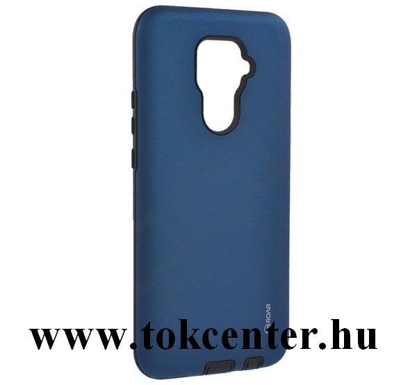 Huawei Mate 30 Lite (Nova 5i Pro) ROAR RICO ARMOR szilikon telefonvédő (közepesen ütésálló, műanyag hátlap, matt) SÖTÉTKÉK