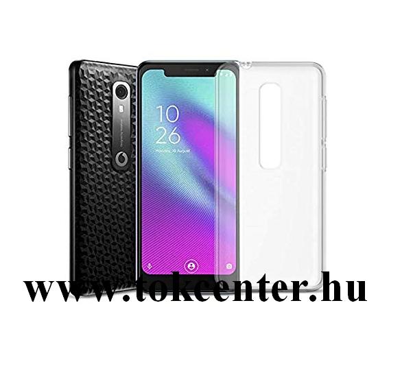 Vodafone Smart N10 Szilikon telefonvédő ÁTLÁTSZÓ