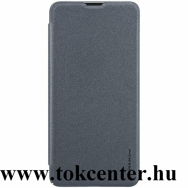 Xiaomi Mi 9T (Mi 9T Pro) NILLKIN SPARKLE műanyag telefonvédő (bőr flip, oldalra nyíló) FEKETE