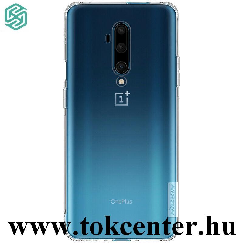 OnePlus 7T Pro NILLKIN NATURE szilikon telefonvédő (közepesen ütésálló, légpárnás sarok, 0.6 mm, ultravékony) ÁTLÁTSZÓ
