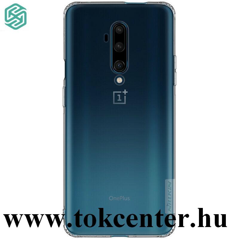 OnePlus 7T Pro NILLKIN NATURE szilikon telefonvédő (közepesen ütésálló, légpárnás sarok, 0.6 mm, ultravékony) SZÜRKE