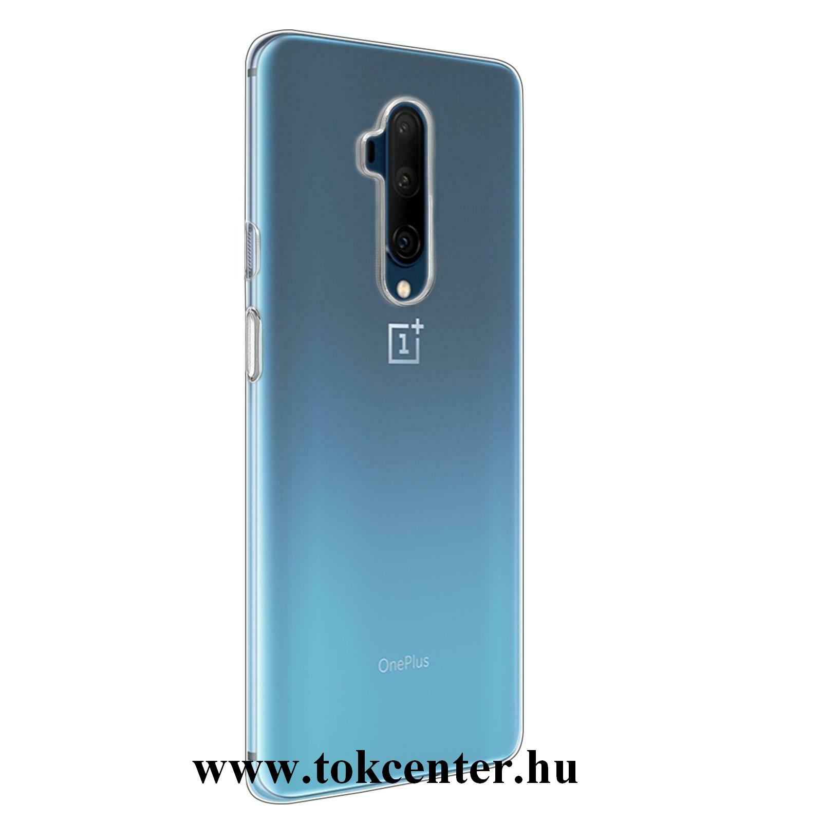 OnePlus 7T Pro Szilikon telefonvédő ÁTLÁTSZÓ