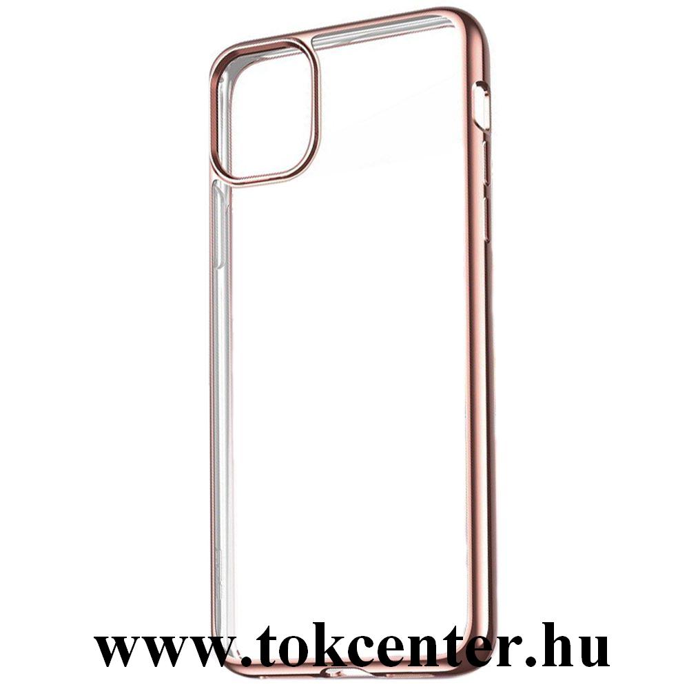 Apple iPhone 11 ESR ESSENTIAL CROWN szilikon telefonvédő (közepesen ütésálló) ROZÉARANY