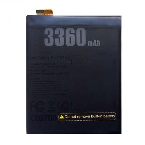 Doogee Shoot 2 Akku 3360 mAh LI-ION (belső akku, beépítése szakértelmet igényel)