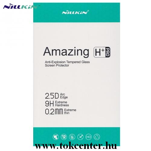 OnePlus 7T NILLKIN H+ PRO képernyővédő üveg (2.5D lekerekített szél, karcálló, UV szűrés, ultravékony, 0.2mm, 9H) ÁTLÁTSZÓ
