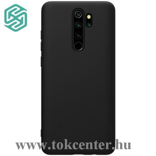Xiaomi Redmi Note 8 Pro NILLKIN RUBBER WRAPPED szilikon telefonvédő (gumírozott) FEKETE