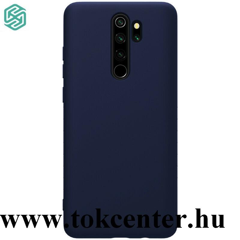 Xiaomi Redmi Note 8 Pro NILLKIN RUBBER WRAPPED szilikon telefonvédő (gumírozott) KÉK