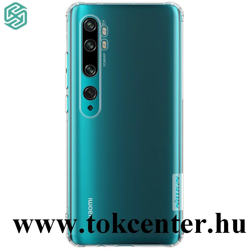 Xiaomi Mi Note 10 / Xiaomi Mi Note 10 Pro NILLKIN NATURE szilikon telefonvédő (közepesen ütésálló, légpárnás sarok, 0.6 mm, ultravékony) ÁTLÁTSZÓ