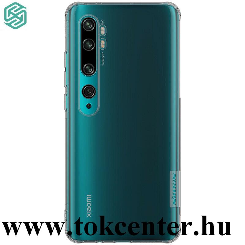 Xiaomi Mi Note 10 / Xiaomi Mi Note 10 Pro NILLKIN NATURE szilikon telefonvédő (közepesen ütésálló, légpárnás sarok, 0.6 mm, ultravékony) SZÜRKE
