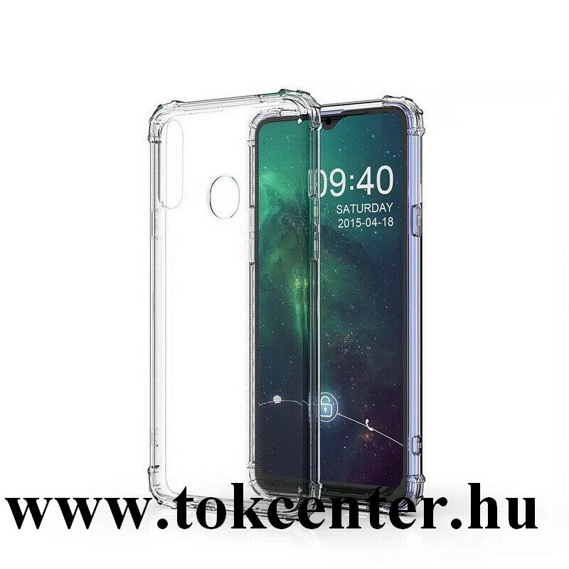 Samsung Galaxy A20s (SM-A207F) Szilikon telefonvédő (shockproof, légpárnás sarok) ÁTLÁTSZÓ