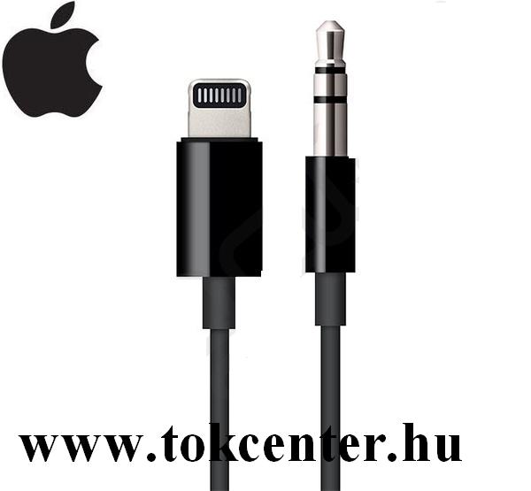 Audió adapter (lightning 8 pin / 3.5mm jack) FEKETE (MR2C2ZM/A)