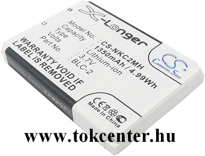 Akku 1350 mAh LI-ION (BLC-1 / BLC-2 / BMC-3 kompatibilis)