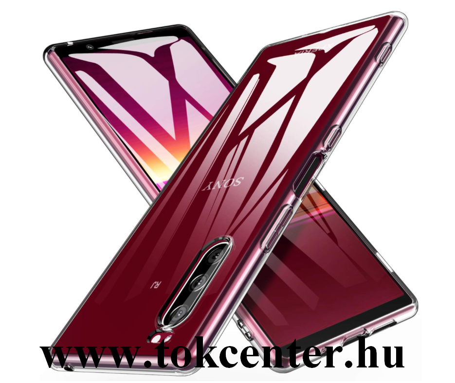 Sony Xperia 5 (J9210) Szilikon telefonvédő ÁTLÁTSZÓ