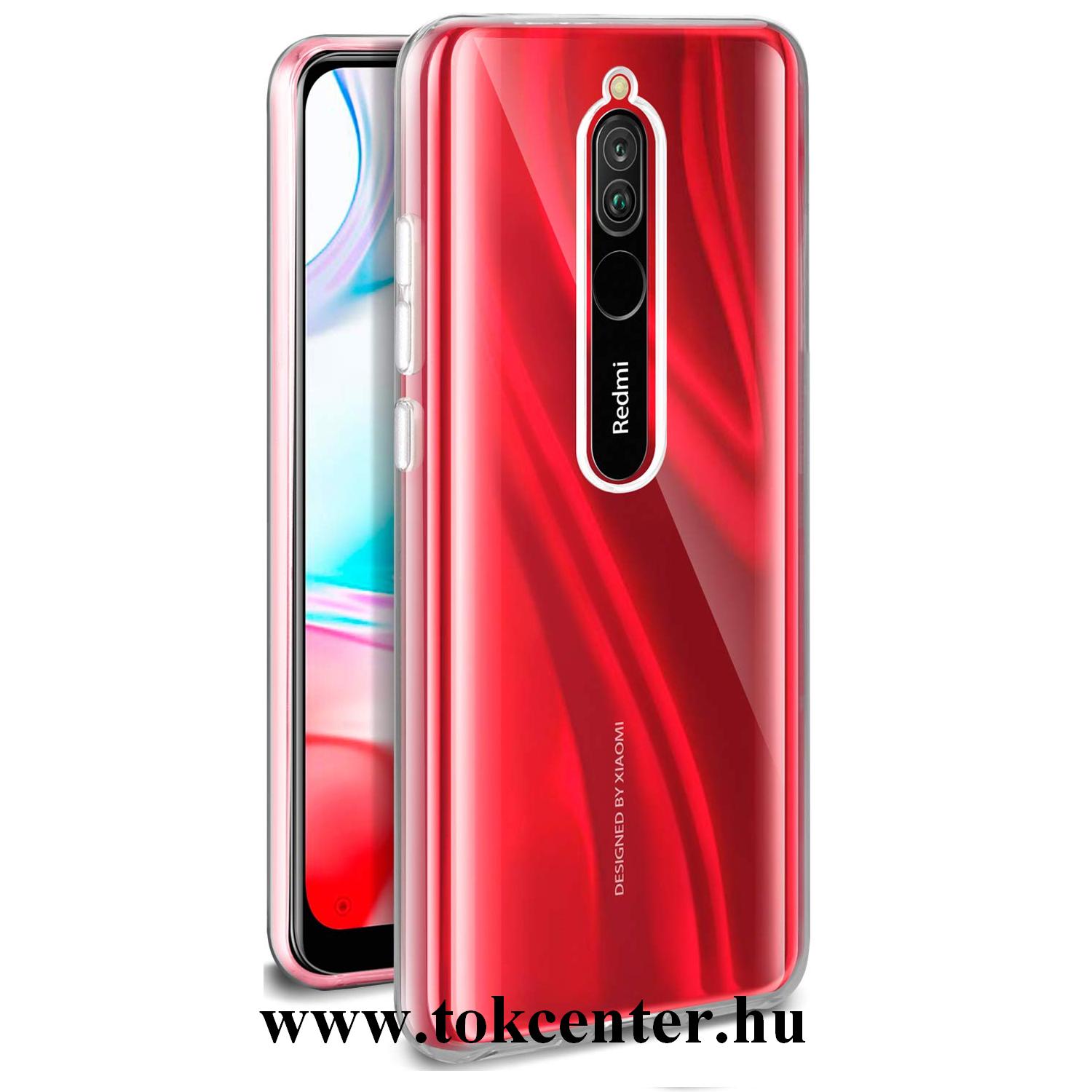 Xiaomi Redmi 8 Szilikon telefonvédő ÁTLÁTSZÓ