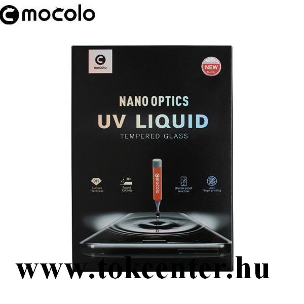 Huawei P30 Pro MOCOLO UV LIQUID képernyővédő üveg (3D full cover, íves, karcálló, 0.3mm, 9H + UV lámpa) ÁTLÁTSZÓ
