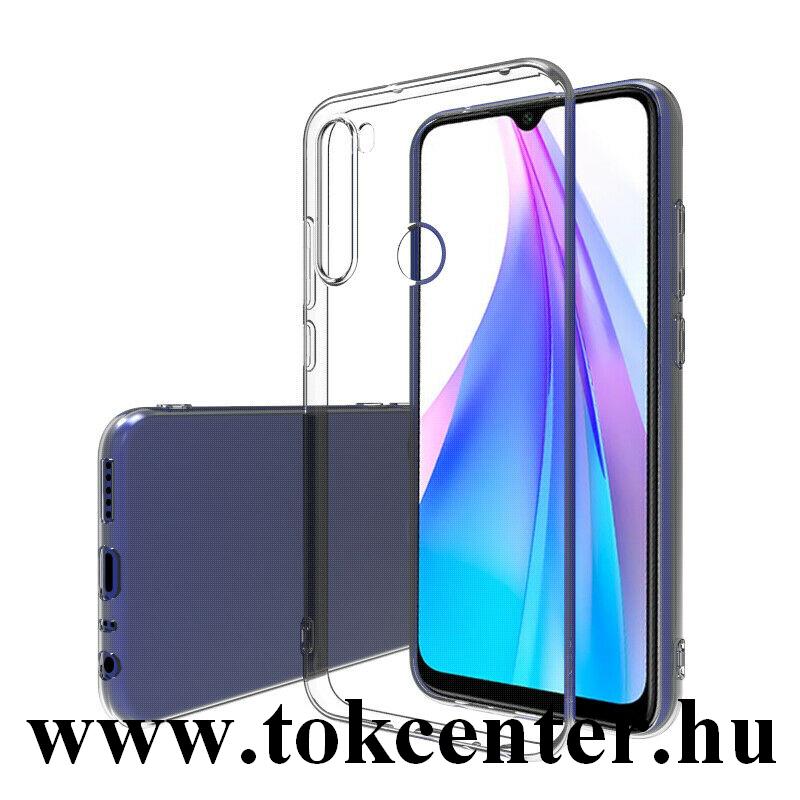 Xiaomi Redmi Note 8T Szilikon telefonvédő (ultravékony) ÁTLÁTSZÓ