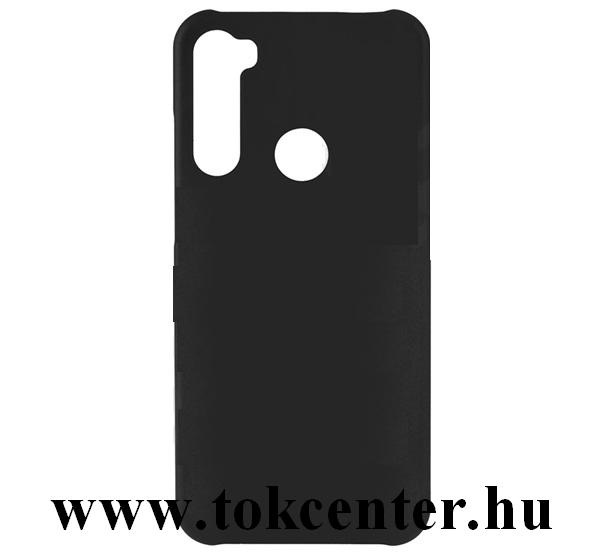 Xiaomi Redmi Note 8T Műanyag telefonvédő (gumírozott) FEKETE