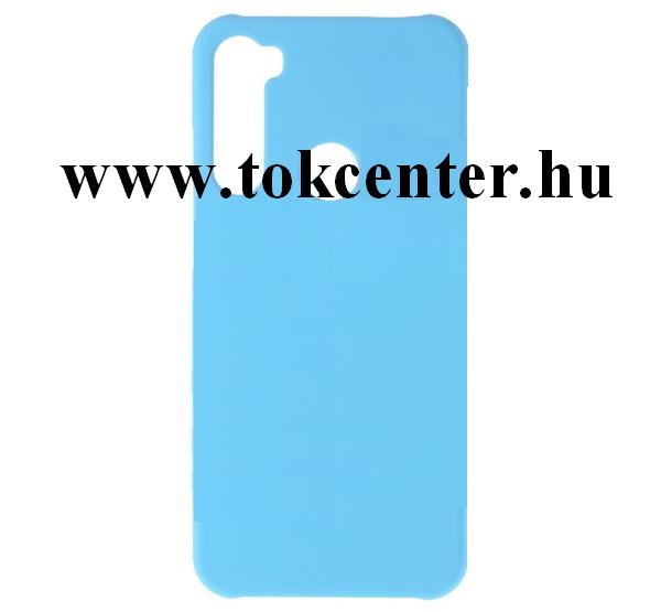 Xiaomi Redmi Note 8T Műanyag telefonvédő (gumírozott) VILÁGOSKÉK