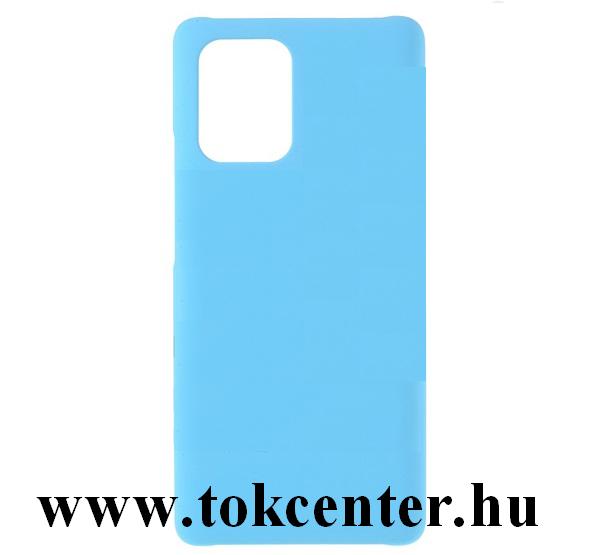 Samsung Galaxy S10 Lite (SM-G770F) Műanyag telefonvédő (gumírozott) VILÁGOSKÉK