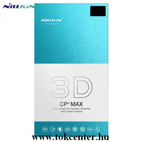 Samsung Galaxy A51 (SM-A515F) NILLKIN CP+MAX képernyővédő üveg (3D, full cover, íves, karcálló, UV szűrés, 0.33mm, 9H) FEKETE