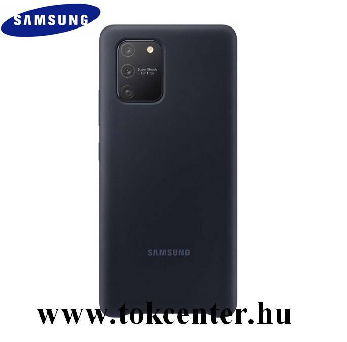 Samsung Galaxy S10 Lite (SM-G770F) Szilikon telefonvédő FEKETE (EF-PG770TBEG)