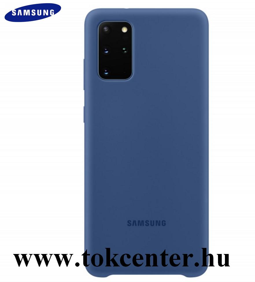 Samsung Galaxy S20 Plus (SM-G985F) Szilikon telefonvédő SÖTÉTKÉK (EF-PG985TN)