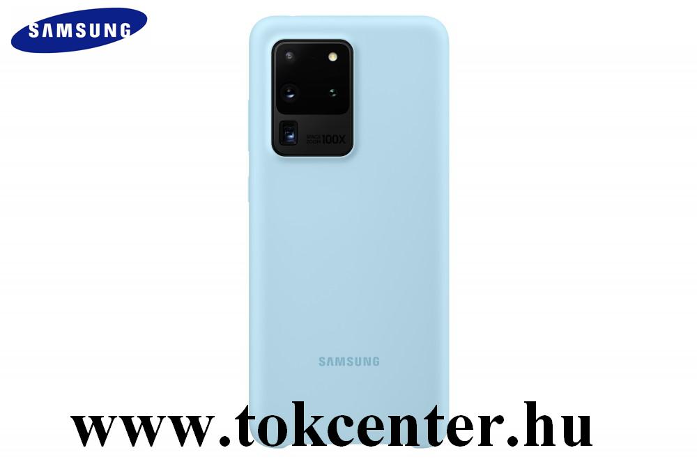 Samsung Galaxy S20 Ultra (SM-G988F) Szilikon telefonvédő VILÁGOSKÉK (EF-PG988TL)