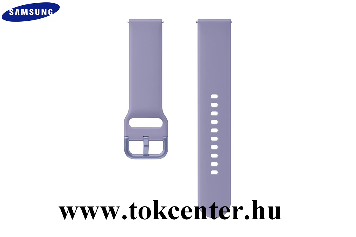 Pótszíj (univerzális, 20 mm, szilikon, állítható) LILA (ET-SFR82MVE)