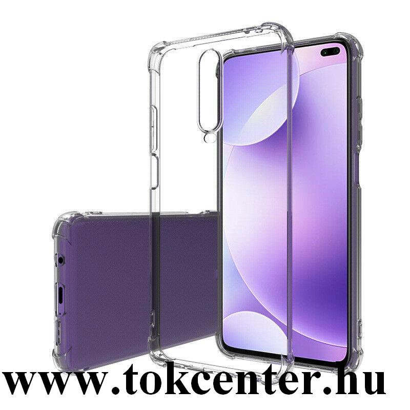 Xiaomi Redmi K30 / K30 5G Szilikon telefonvédő (közepesen ütésálló, légpárnás sarok) ÁTLÁTSZÓ