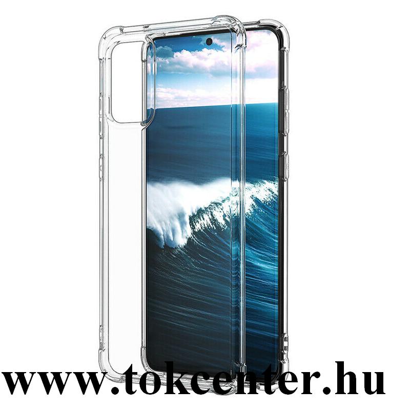 Samsung Galaxy S20 (SM-G980F) Szilikon telefonvédő (közepesen ütésálló, légpárnás sarok) ÁTLÁTSZÓ